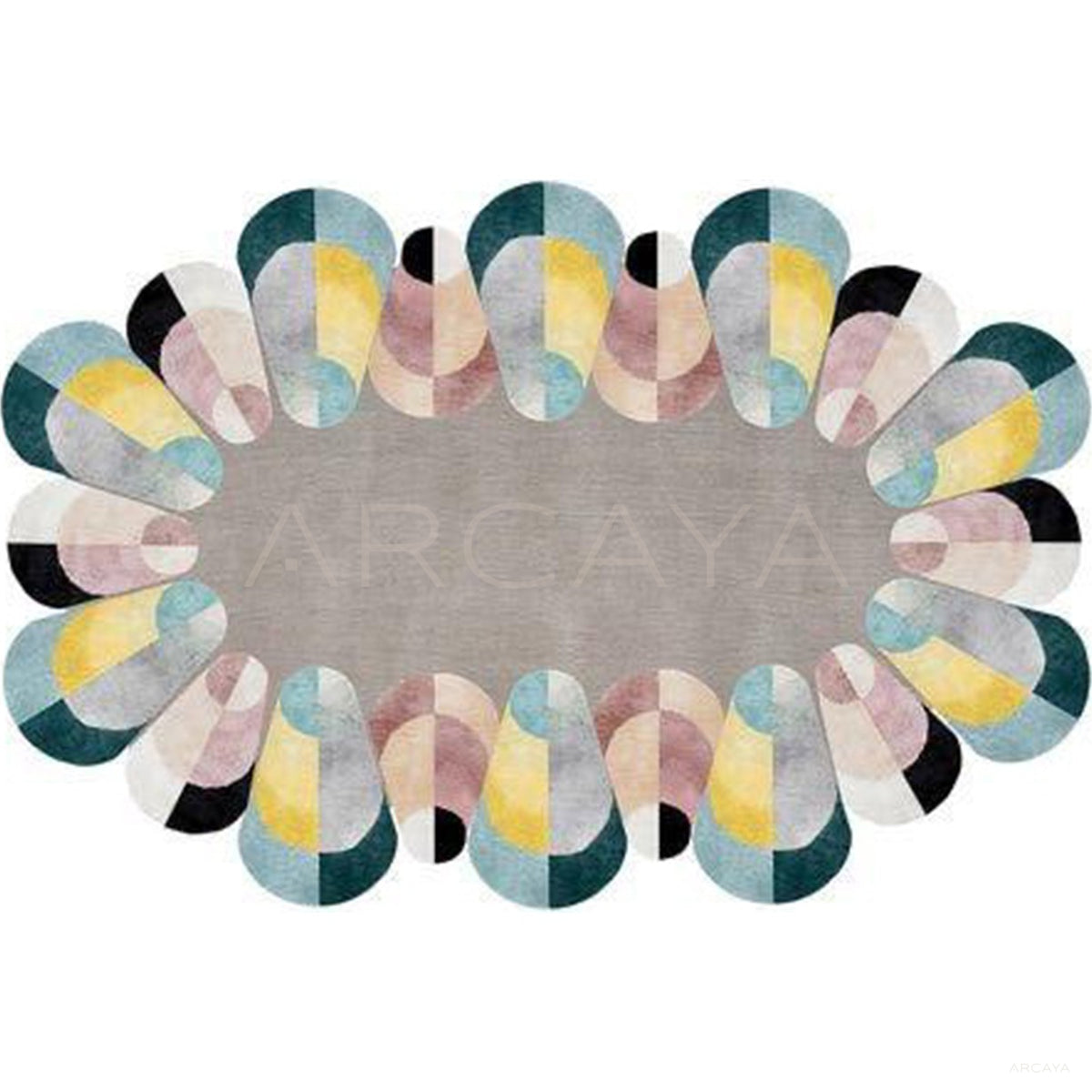 Custom Hand Tufted Rug Dsm P059 C04 in detail
