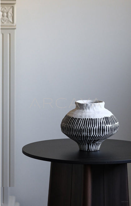 Designer Wabi Sabi Chinese Vintage Vase - scene