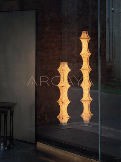 Sens Floor Lamp Red Brick - scene