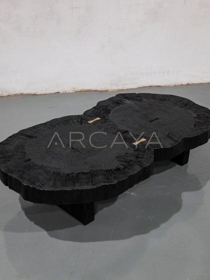 Solid Wood Tea Table - scene