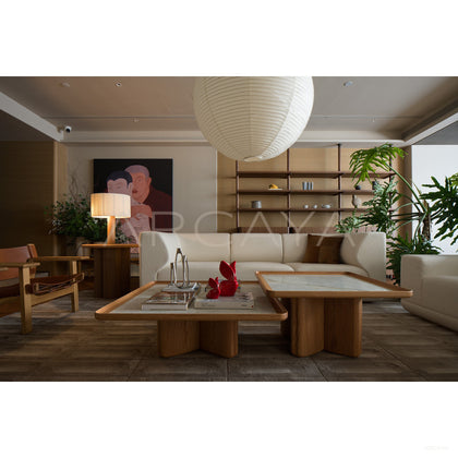 Side By Side Coffee Table Pair - scene