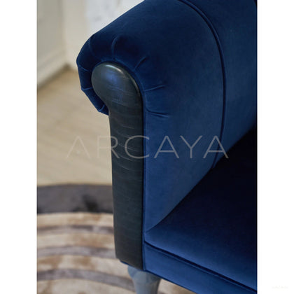 Violet European Modern Armchair - scene