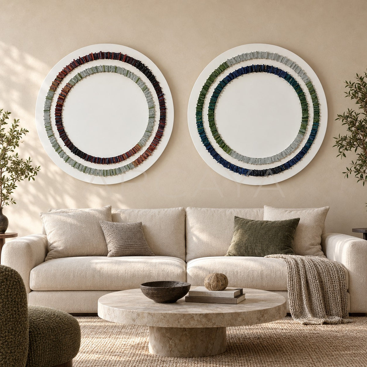 Round Wall Art 2603H0068 - main