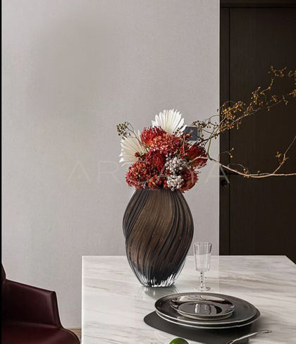 Clear Glass Hydroponic Vase - photo