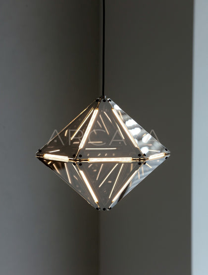 Prism Long Diamond Pendant Light 95372 - scene