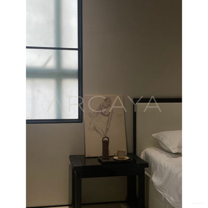 Restrained Negative Space Furniture — Bed - scene