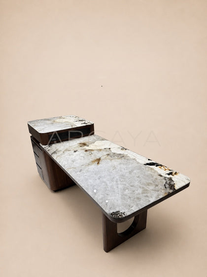 Daze Crystal Pandora Stone Island Table - scene