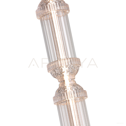 Clear Bamboo Joint Pendant Light 96336 - scene