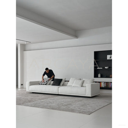 Large Minimalist Sofa - scene