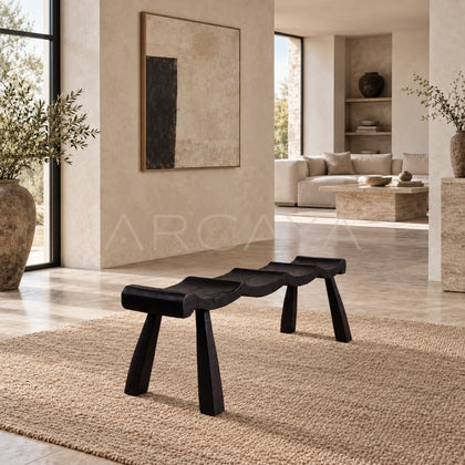 Contour Wave Bench - scene