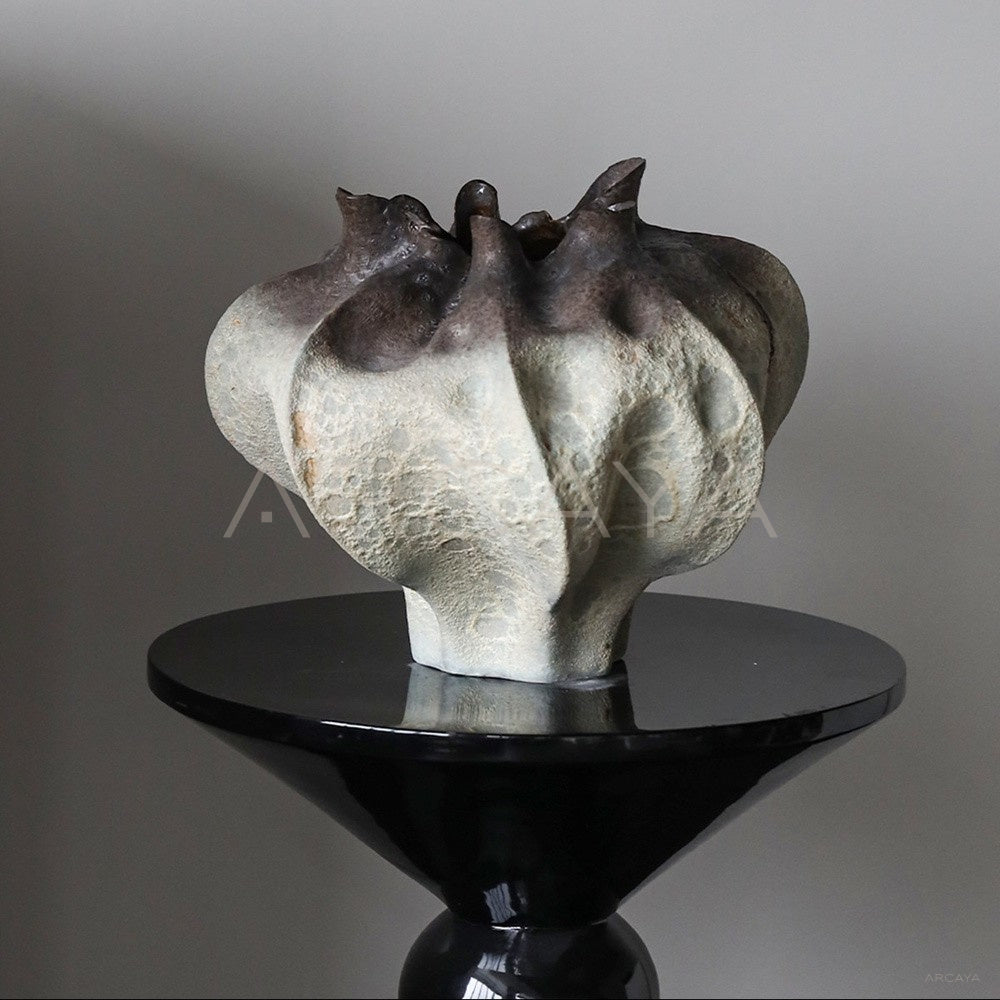 Wabi Sabi Hand Pinched Textured Ceramic Vase - main