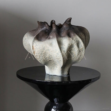 Wabi Sabi Hand Pinched Textured Ceramic Vase - main