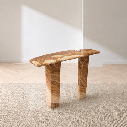 Persian White Jade Console Table - main
