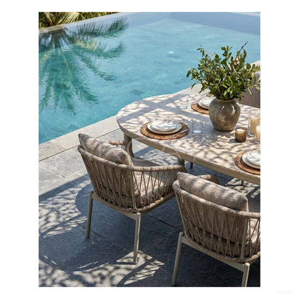 Outdoor Dining Table And Chairs Set - scene