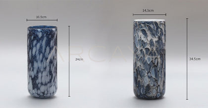 Marble Pattern Glass Vase - scene