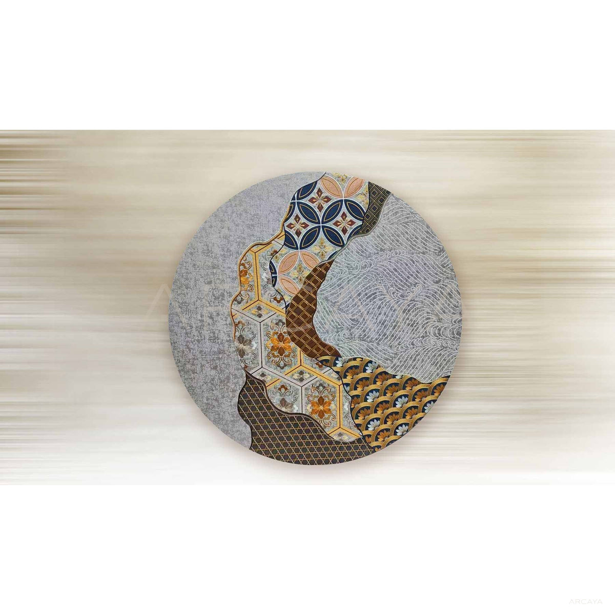 Round Wall Art 2503H0039 in detail