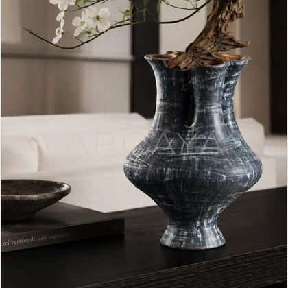 Dadan Three Neck Ceramic Vase - main