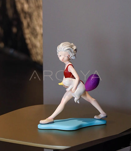Leisure Time Artist Sculpture - scene