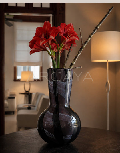 Swirl Glass Vase - scene