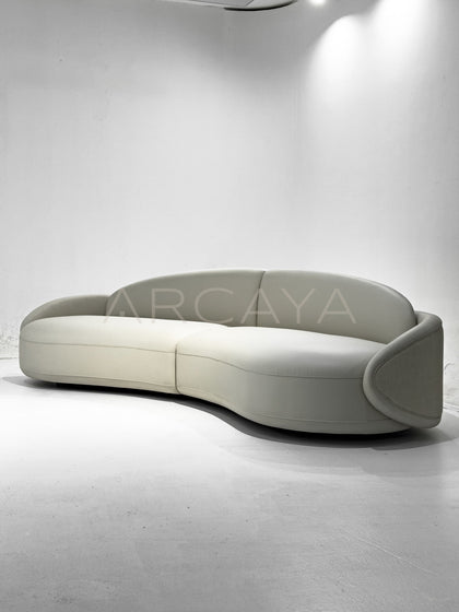 Curved Irregular Sofa - scene