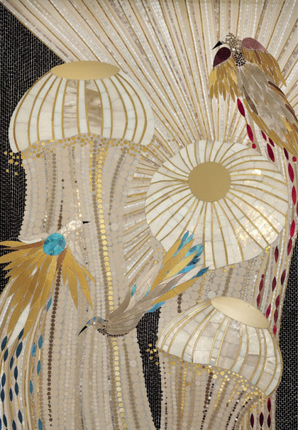 Burnt Platinum Mother Of Pearl Screen - scene