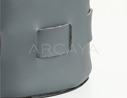 Handmade Leather Tissue Box - scene