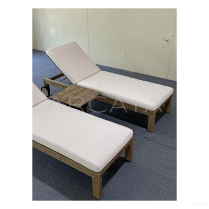 Aegean Outdoor Lounger - scene