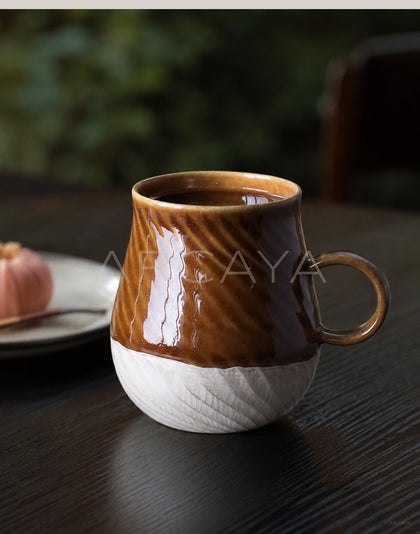 Dadan Handmade Ceramic Coffee Mug - scene