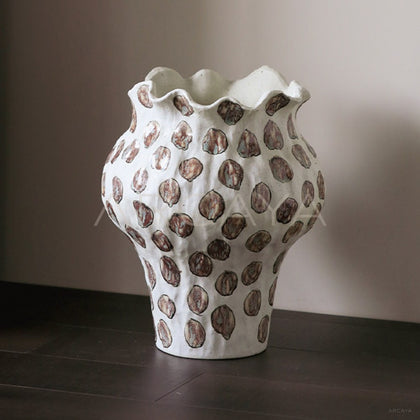 Jingdezhen Wabi Sabi Floor Jar Vase - main