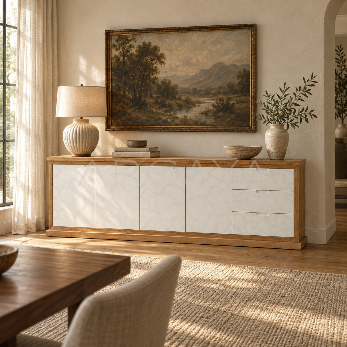Quiet Private Residence Piece — Storage in detail