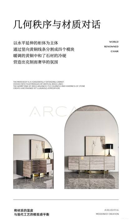 Italian Minimalist Sideboard - scene
