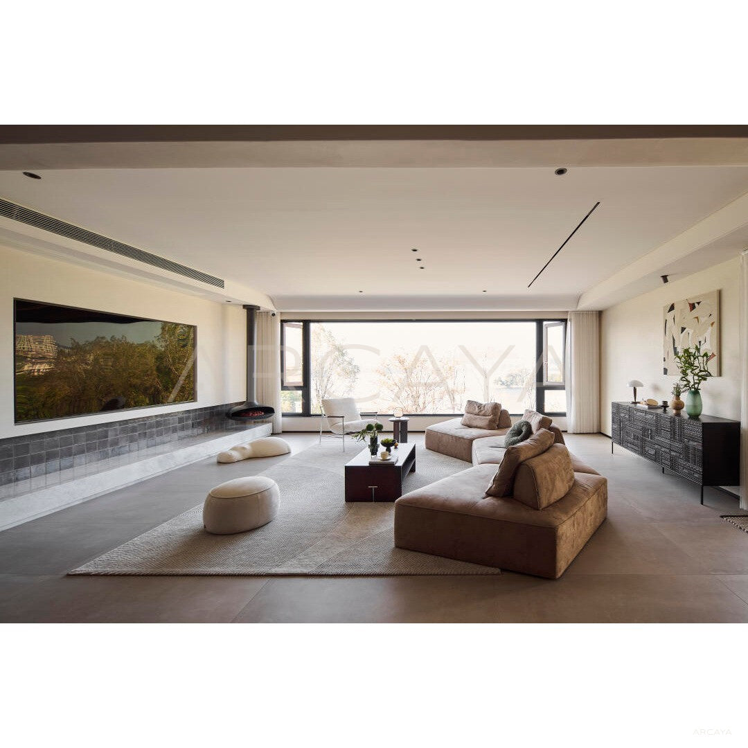 Qiandao Lake Villa Lounge Furniture — Chair in detail
