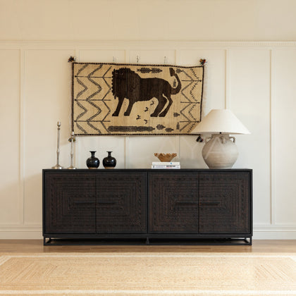 Hena Series E Cabinet Indonesian Teak - main