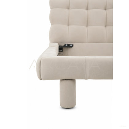 Frosted Fabric Bubble Bed - scene