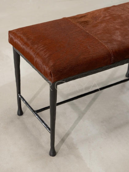 Sud Solid Wood Bench - detail
