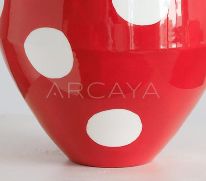 Dadan Vintage Jingdezhen Wide Mouth Vase - scene