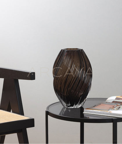 Clear Glass Hydroponic Vase - photo
