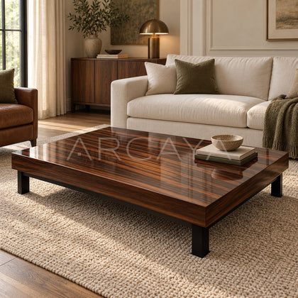 Art Textured Quiet Coffee Table - scene