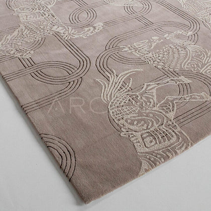 New Year Modern Rug - scene