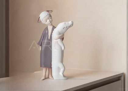 Fruit Candy Character Sculpture — Four Designs - scene