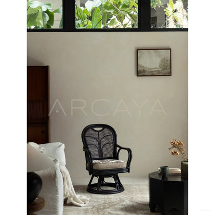 Zen Tea Room Lounge Chair - scene