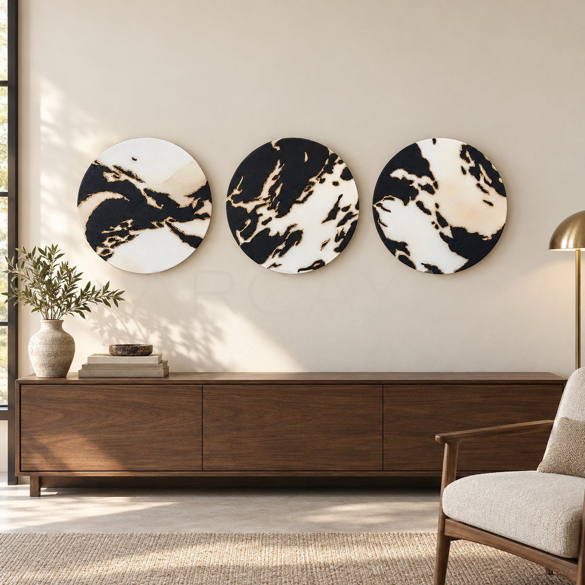 Round Wall Art 2503D0037 0314 - main