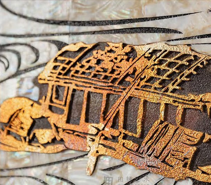 Mixed Media Wall Art 2603H0050 - detail