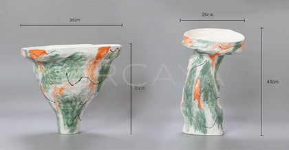 Dadan Designer Jingdezhen Entryway Vase - scene