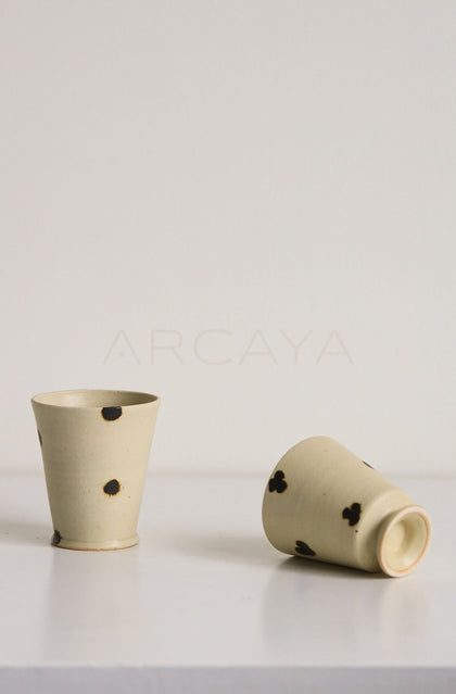 Amu Collab Vintage Ceramic Latte Cup - scene