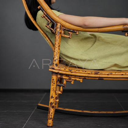 Xiangfei Bamboo Rocking Chair - scene