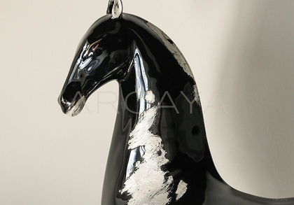 Ceramic Tang Horse Ornament - scene