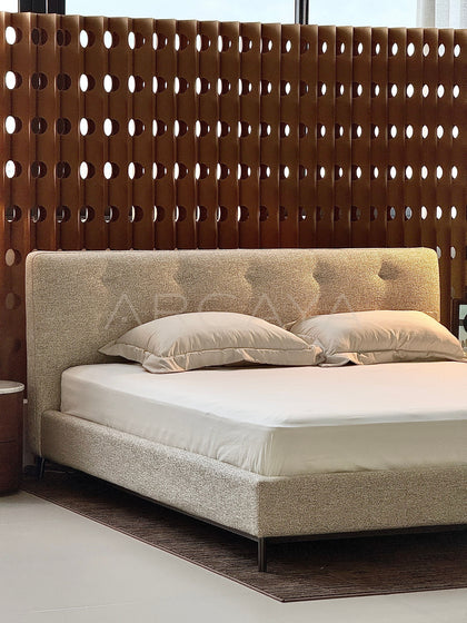 Quiet Bedroom Bed - scene