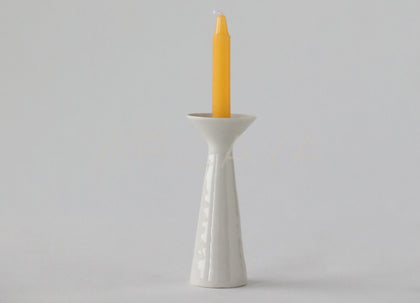 Sunxun Collab White Ceramic Candle Holder - scene