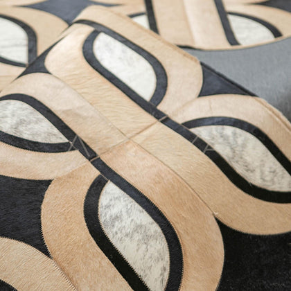 Vintage Style Living Room Rug - scene